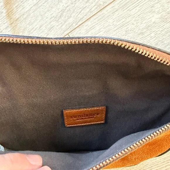 Sundance Leather Sling/Belt Bag Made In Italy leather suede - Picture 6 of 6